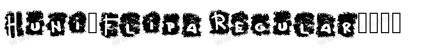 Huni_Flipa Regular字体转换
